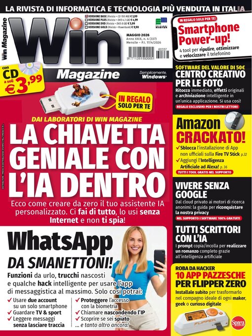 Title details for Win magazine by Sprea S.p.A. - Available